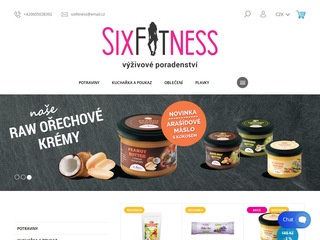 SixFitness - představujeme náš nový e-shop - SixFitness