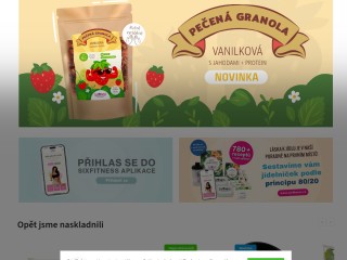 SixFitness - představujeme náš nový e-shop - SixFitness