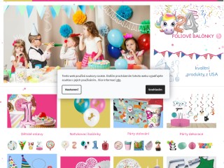 NEJ PARTY SHOP - vše pro vaši párty