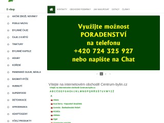 Centrum-bylin.cz - Léčivé bylinky z celého světa