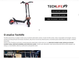 Techlife Czech - elektrická vozidla vysoké třídy