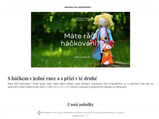 Háčkování s Vendulkou - Trendy háčkování, příze, knoflíky