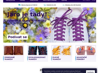 Tkaničky do bot - Zavažto.cz