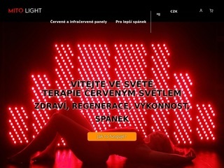 Terapie červeným a infračerveným LED světlem | MITOLIGHT.cz