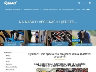 Cykloart - Váš specialista pro jízdní kola a sportovní vybavení! - Cykloart