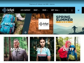 KILPI e-shop prodej sportovního oblečení
