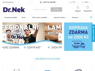 Dr-Nek.cz - Naše motto je Healthy and beauty lifestyle