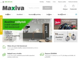 MAXIVA - nábytek pro váš dům, byt a kancelář ❤️