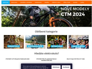 Jízdní kola, elektrokola a cyklo doplňky | Velo-team.com