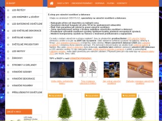 LED Vánoční osvětlení a dekorace 2022 DEXYS.CZ