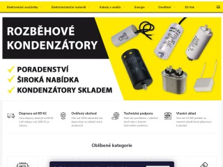 KONDIK.cz | Plně nabitý sortiment elektrosoučástek