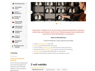 QubicaAMFshop.cz - Bowling obchod pro bowling centra