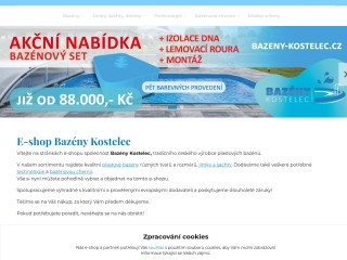 Plastové bazény, jímky, šachty - e-shop | Bazény Kostelec