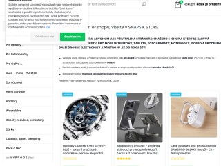 SNAPSIK STORE - Kde skladem znamená SKLADEM...