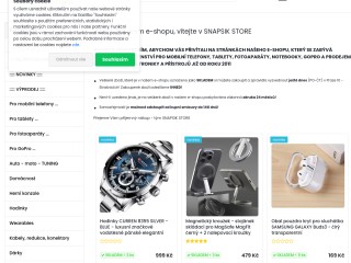 SNAPSIK STORE - Kde skladem znamená SKLADEM...