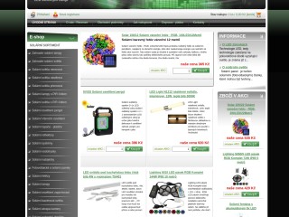 led žárovky, solární lampy, led pásky, solární systémy, solární nabíječky, powerbank