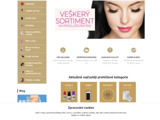 Super řasy - Jednička v prodlužování řas