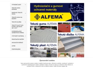 ALFEMA - HYDROIZOLACE TEKUTÁ GUMA