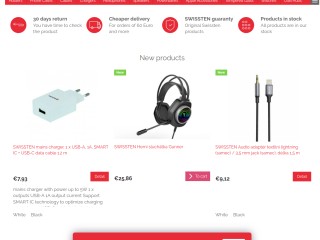 Swissten.eu - mobilní příslušenství pro Apple i Android