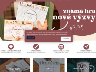 ePiPí - české ilustrované papírnictví v Praze