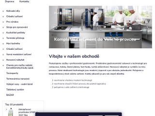 MojeGastro.cz | Profesionální kuchyně a vybavení restaurací, hotelů, jídelen.