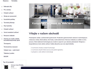 MojeGastro.cz | Profesionální kuchyně a vybavení restaurací, hotelů, jídelen.