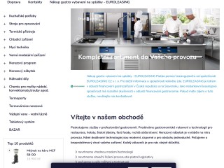 MojeGastro.cz | Profesionální kuchyně a vybavení restaurací, hotelů, jídelen.
