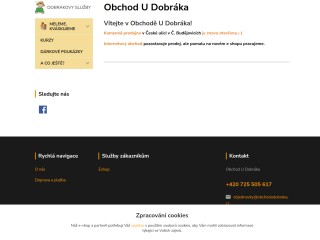 Obchod U Dobráka - kamenný obchod i e-shop s farmářskými potravinami