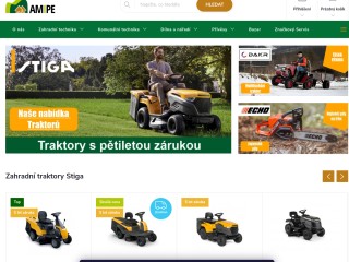 Profesionální prodej a servis značek STIGA, ECHO, WEIBANG, DAKR, PUBERT, VeGA, GARDENA, MARIMEX
