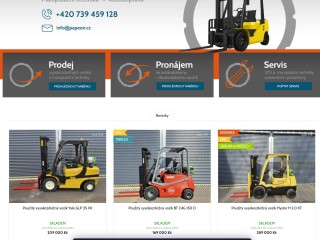 Papeon - Manipulační technika a autodoprava