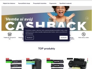 VybavKancl - náplně do tiskáren, kancelářské stroje, ergonomické doplňky
