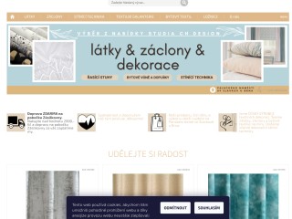CH DESIGN - záclony, látky, bytový textil a interiérové doplňky