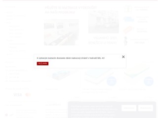 E-shop s matracemi a lamelovými rošty od předních českých výrobců.