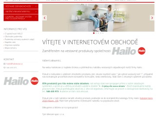 Vítejte v internetovém obchodě - Vestavné odpadkové koše HAILO