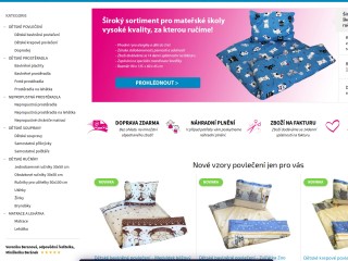 Povlečení pro mateřské školy | Povleceniproskolky.cz