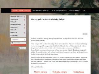 Obrazy galerie Obrazy