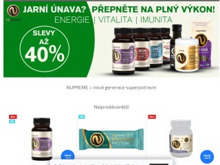 NUPREME = nová generace superpotravin - Nupreme